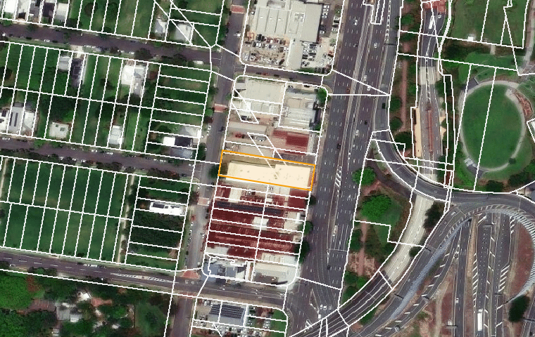 Aerial map with 116 LUTWYCHE RD, WINDSOR QLD 4030 outlined